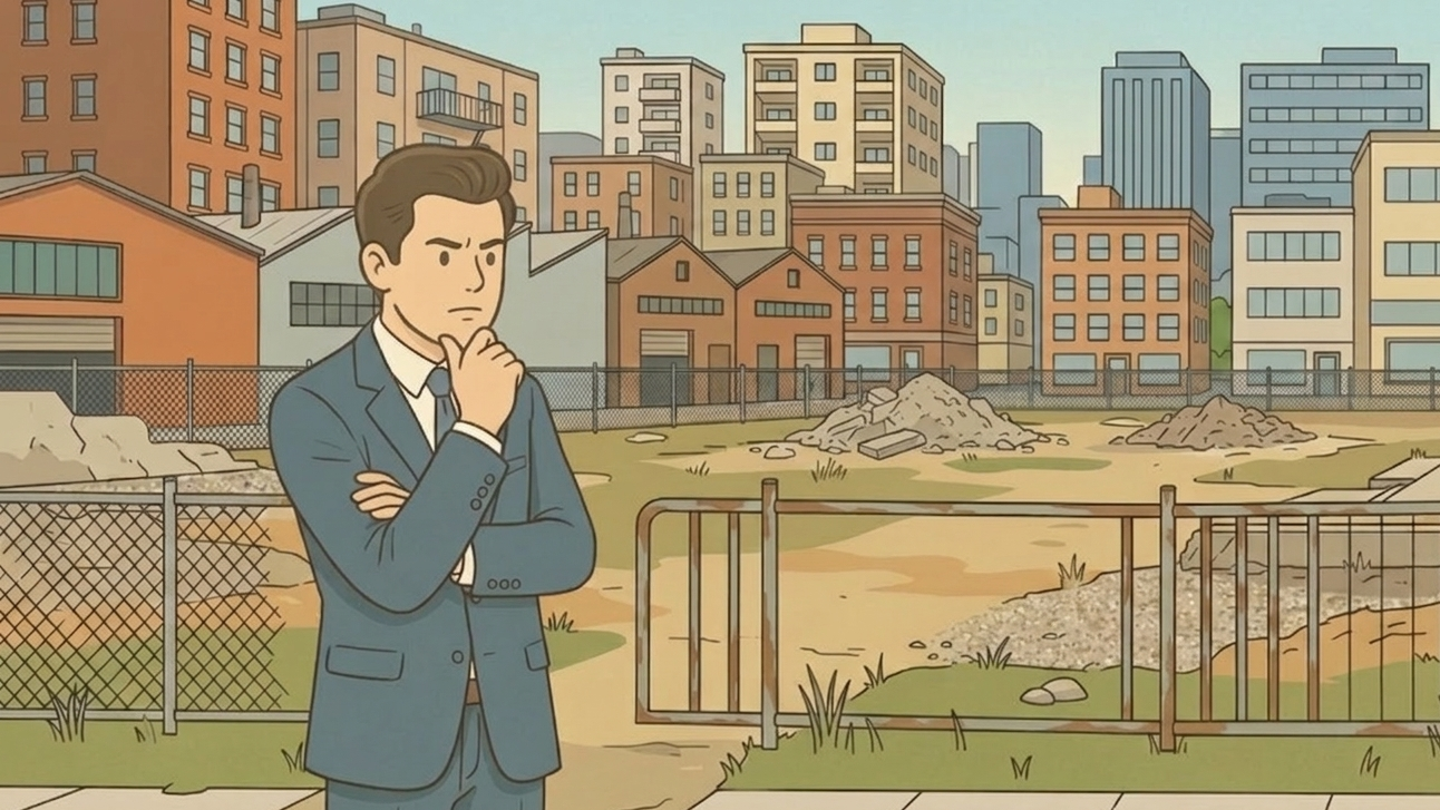 活用できていない土地、<br>“ブラウンフィールド”を抱えていませんか？